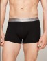 Tommy Hilfiger 3p METALLIC LOGO TRUNKS GIFT SET UM0UM03411-0UH, Σετ 3 Μπόξερ με μεταλλιζέ λογότυπο σε συσκευασία Δώρου